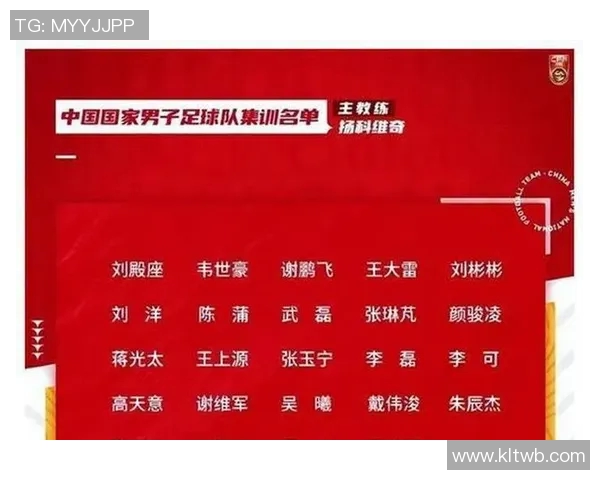中国足球明星阵容揭晓满级球员名单引发热议与期待